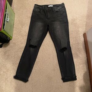 Flying monkey black denim jeans